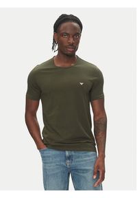 Emporio Armani Underwear Komplet 2 t-shirtów EM000391 AF10800 MC106 Kolorowy Regular Fit. Materiał: bawełna. Wzór: kolorowy