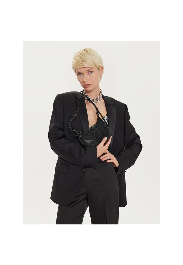 Pinko - Torba PINKO. Kolor: czarny