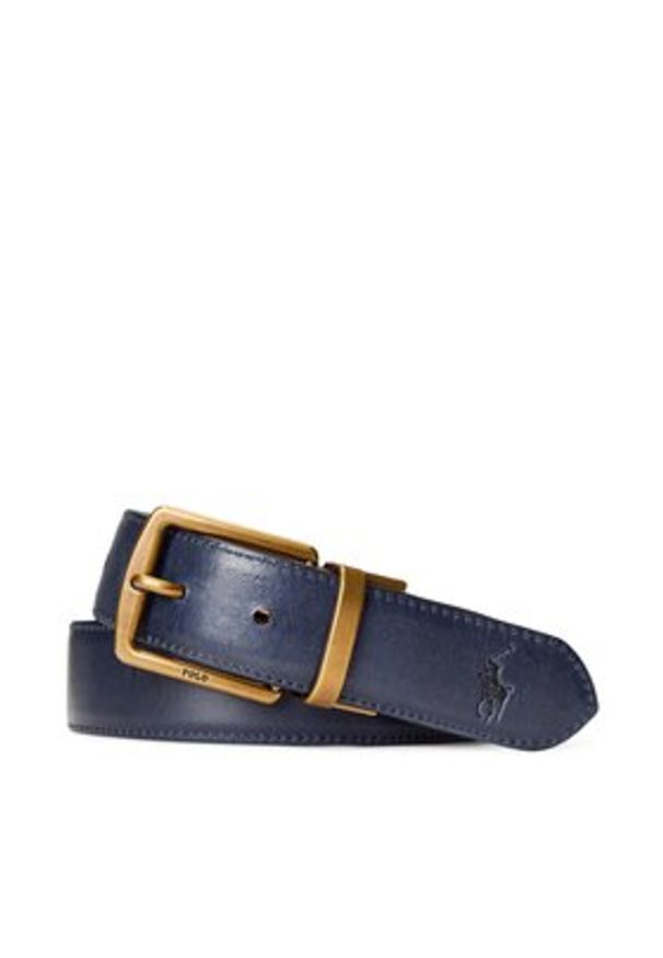 Polo Ralph Lauren Zestaw etui na karty i pasek 405880721002 Brązowy. Kolor: brązowy. Materiał: skóra