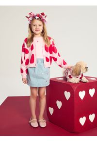 Sinsay - Bawełniana koszulka z ozdobnymi falbankami 2 pack - wielobarwny. Typ kołnierza: kołnierz z falbankami. Materiał: bawełna #1