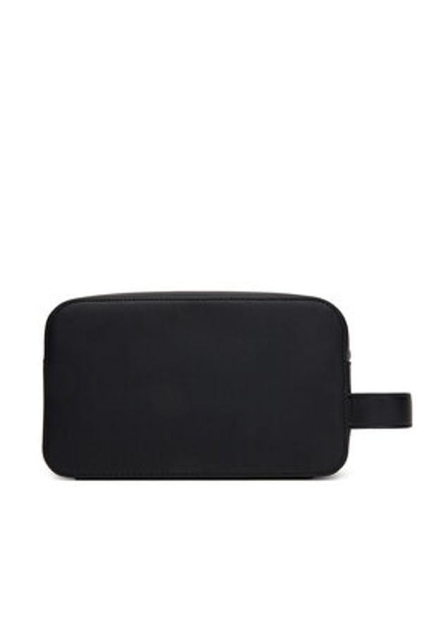 TOMMY HILFIGER - Tommy Hilfiger Kosmetyczka Th Woven Washbag AM0AM13838 Czarny. Kolor: czarny. Materiał: skóra