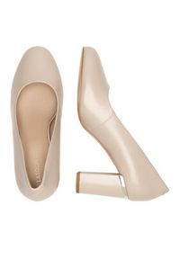 Lasocki Czółenka WYL3154-4Z Beżowy. Kolor: beżowy. Materiał: skóra #6