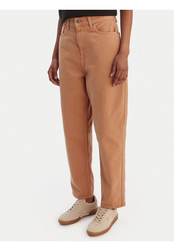 Quiksilver Jeansy EQWNP03065 Koralowy Baggy Fit. Kolor: pomarańczowy