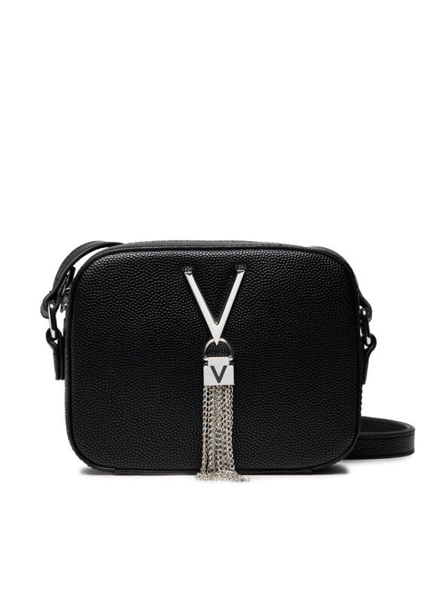 VALENTINO - Valentino Torebka Divina VBS1R409G Czarny. Kolor: czarny. Materiał: skórzane
