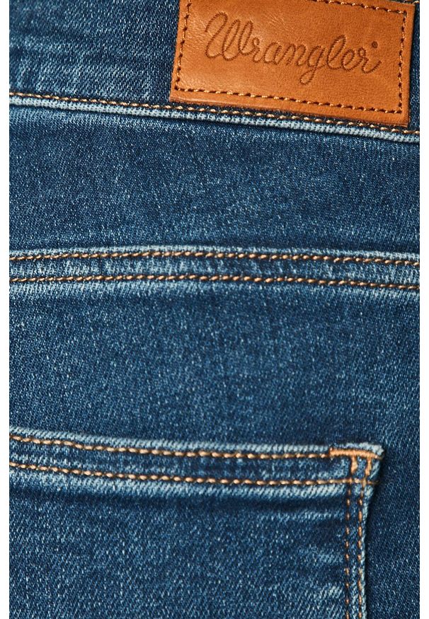 Wrangler - Jeansy Body Bespoke. Kolor: niebieski