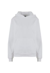 Bluza damska z kapturem Urban Classics Organic Loose Brushed. Typ kołnierza: kaptur. Kolor: biały #1