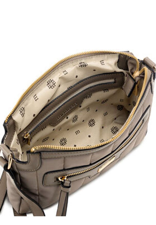 Monnari Torebka TORIMP0-24Z-BAG5900-K015D000-R00 Beżowy. Kolor: beżowy. Materiał: skórzane