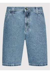 Vans Szorty jeansowe Drill Chore VN0A7S4S Niebieski Loose Fit. Kolor: niebieski. Materiał: bawełna, jeans #4