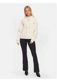 Guess Bluza W4BQ05 KBY51 Écru Regular Fit. Materiał: bawełna #5