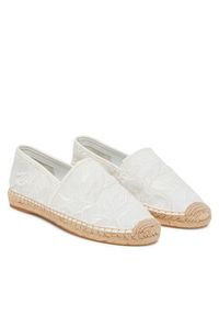 Karl Lagerfeld - KARL LAGERFELD Espadryle Kamini KL80121A Biały. Kolor: biały. Materiał: materiał #5
