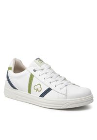 Sneakersy Primigi 1875433 D Bian. Kolor: biały. Materiał: skóra