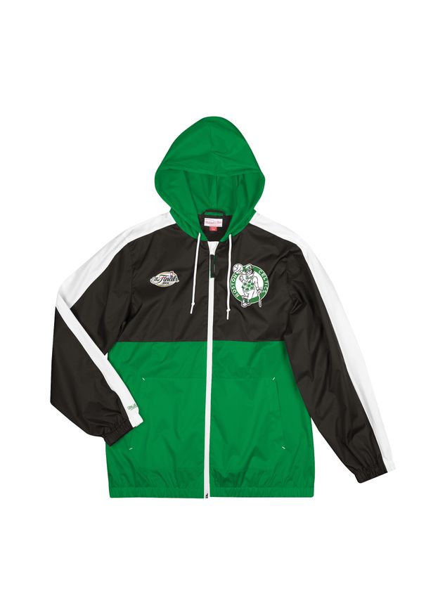 Mitchell & Ness - Bluza dresowa zapinana na zamek błyskawiczny Boston Celtics. Kolor: czarny. Materiał: dresówka. Sport: koszykówka