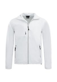 Kurtka softshell męska Regatta Men Octagon - S. Kolor: biały. Materiał: softshell. Sport: turystyka piesza #1