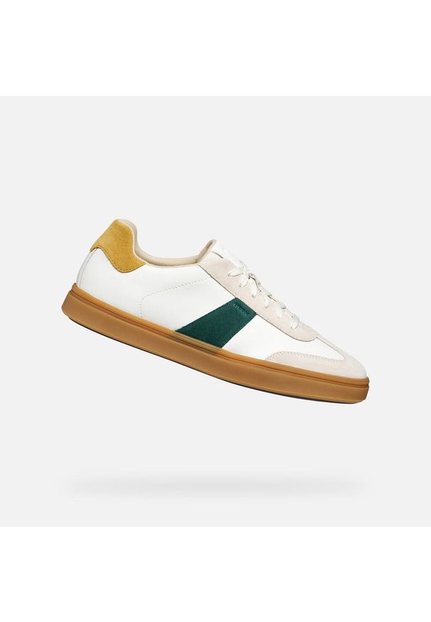 Sneakersy Geox Baltmoore A. Okazja: na co dzień. Kolor: wielokolorowy, biały, zielony