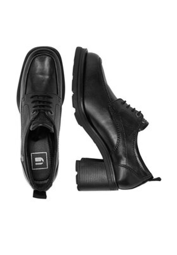 G-Star RAW - G-Star Raw Półbuty CEO-WI34-TRUST-03 Czarny. Kolor: czarny. Materiał: skóra