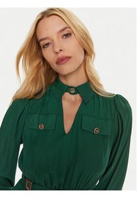 Artigli - ARTIGLI Sukienka codzienna ACAB000482 Zielony Regular Fit. Okazja: na co dzień. Kolor: zielony. Materiał: syntetyk. Typ sukienki: proste. Styl: casual #3