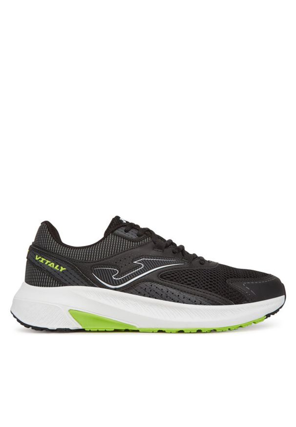 Joma Buty do biegania Vitaly 2501 Lime RVITAS2501 Czarny. Kolor: czarny. Materiał: materiał