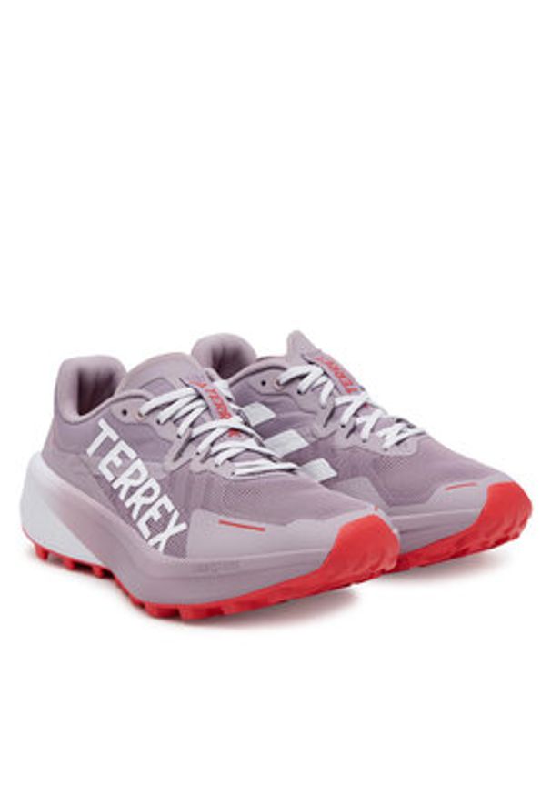 Adidas - adidas Buty do biegania Terrex Agravic 3 JP9799 Fioletowy. Kolor: fioletowy. Materiał: materiał. Model: Adidas Terrex