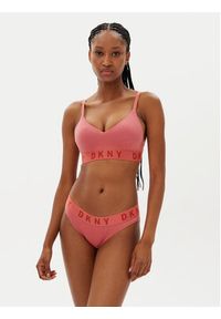 DKNY Biustonosz push-up DK4518 Różowy. Kolor: różowy. Materiał: bawełna. Rodzaj stanika: push-up #4