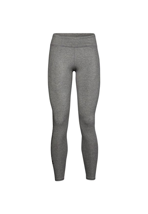 Under Armour - Legginsy Ze Znakiem Firmowym Dla Kobiet. Kolor: szary. Sport: turystyka piesza