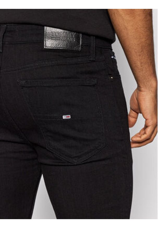 Tommy Jeans Jeansy Simon DM0DM09558 Czarny Skinny Fit. Kolor: czarny