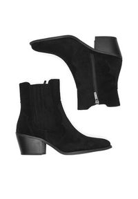 Jenny Fairy Botki WS22390-01 Czarny. Kolor: czarny. Materiał: materiał #7