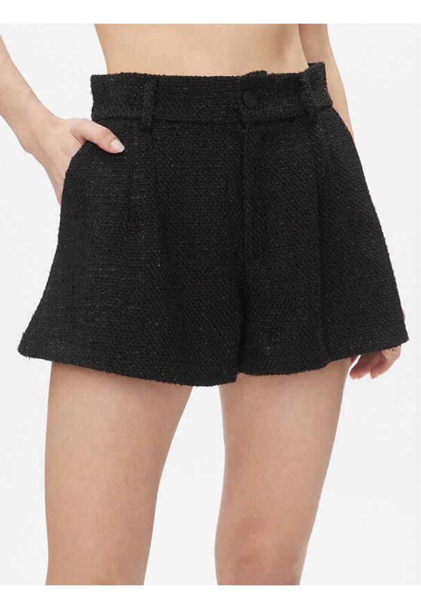ViCOLO Szorty materiałowe TR0950 Czarny Regular Fit. Kolor: czarny. Materiał: syntetyk