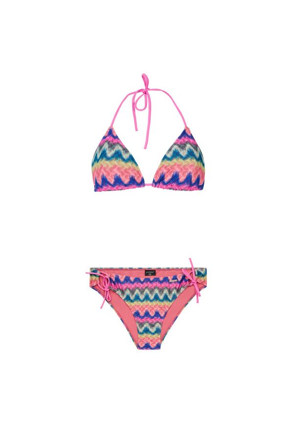 Damski 2-częściowy kostium kąpielowy Protest Grip. Kolor: różowy