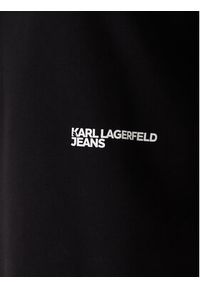 Karl Lagerfeld Jeans Bluza B1M20052 Czarny Regular Fit. Kolor: czarny. Materiał: bawełna #3