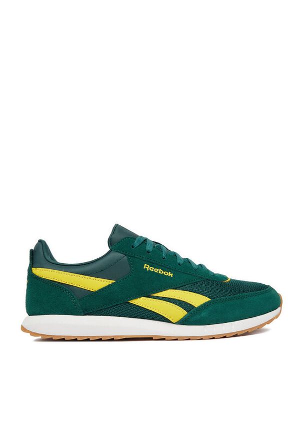 Reebok Sneakersy CEO-MODA AR30315MGYT Zielony. Kolor: zielony. Materiał: skóra, zamsz
