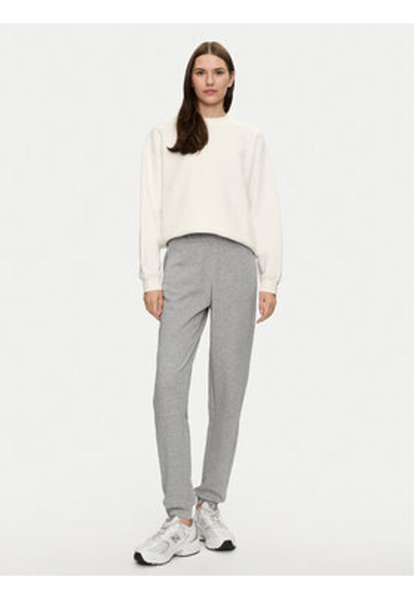 Brave Soul Spodnie dresowe LJB-69MILLIEGREY Szary Regular Fit. Kolor: szary. Materiał: bawełna