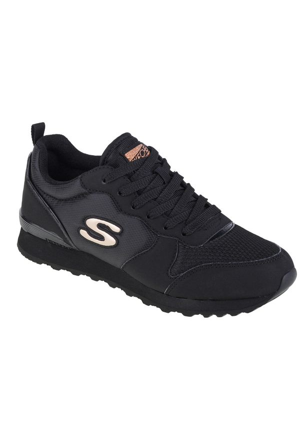 skechers - Buty sportowe Sneakersy damskie, Skechers OG 85-2KEWL. Zapięcie: sznurówki. Kolor: czarny. Materiał: materiał, syntetyk, tkanina. Szerokość cholewki: normalna. Sport: turystyka piesza