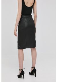 Marciano Guess spódnica kolor czarny mini ołówkowa. Kolor: czarny. Materiał: materiał #4