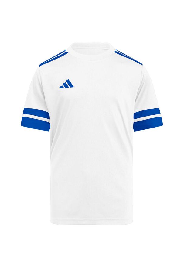 Adidas - Koszulka dla dzieci adidas Squadra 25. Kolor: biały, niebieski, wielokolorowy. Sport: piłka nożna