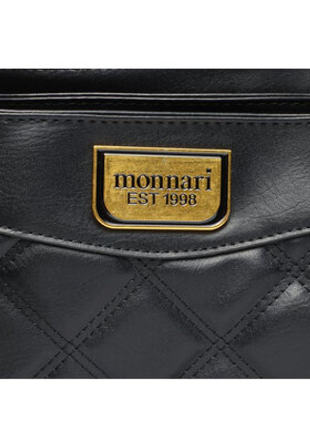 Monnari Torebka BAG4570-020 Czarny. Kolor: czarny. Materiał: skórzane