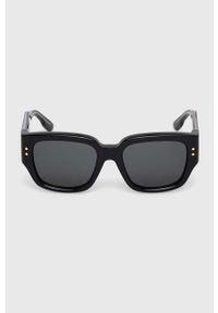 Gucci okulary przeciwsłoneczne męskie kolor czarny. Kolor: czarny #2