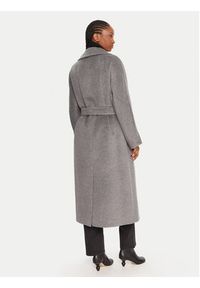 Weekend Max Mara Płaszcz wełniany Tempera 2525016082 Szary Regular Fit. Kolor: szary. Materiał: wełna #3