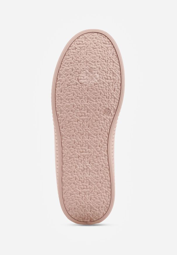 Born2be - Ciemnobeżowe Trampki Mussia. Okazja: na co dzień. Nosek buta: okrągły. Zapięcie: sznurówki. Kolor: beżowy. Materiał: jeans, materiał, guma. Wzór: jednolity. Styl: casual