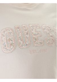 Guess T-Shirt W5GI04 J1314 Różowy Slim Fit. Kolor: różowy. Materiał: bawełna #5