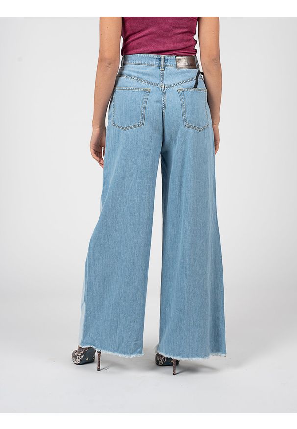 Pinko Spodnie "Dennis" | 1V10WW A0CM | Kobieta | Niebieski. Kolor: niebieski. Materiał: jeans. Styl: vintage, elegancki