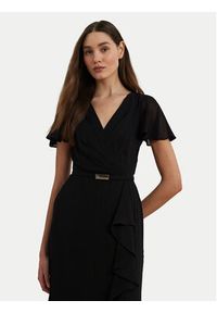 Lauren Ralph Lauren - LAUREN RALPH LAUREN Sukienka wieczorowa 253909447001 Czarny Regular Fit. Kolor: czarny. Materiał: syntetyk. Styl: wizytowy #3
