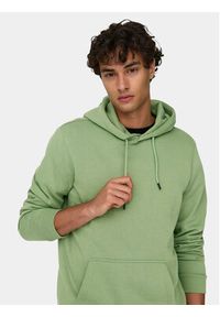 Only & Sons Bluza Cares 22018685 Zielony Regular Fit. Kolor: zielony. Materiał: bawełna #3
