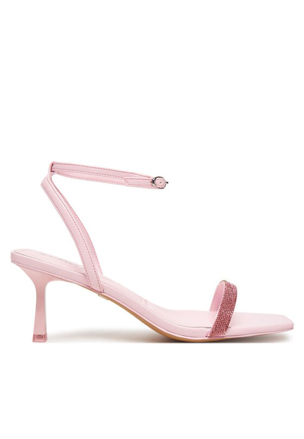 Aldo Sandały Kirri 13966809 Różowy. Kolor: różowy. Materiał: skóra