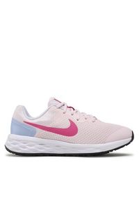 Nike Buty Revolution 6 Nn (GS) DD1096 600 Różowy. Kolor: różowy. Materiał: materiał. Model: Nike Revolution #6