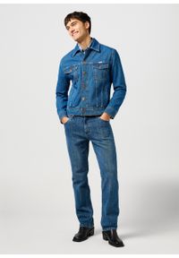 Wrangler - MESKA KURTKA JEANSOWA WRANGLER CLASSIC JACKET STONEWASH 112362737. Materiał: jeans #4