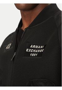 Armani Exchange Kurtka bomber XM000388 AF13130 UC001 Czarny Regular Fit. Kolor: czarny. Materiał: syntetyk #5