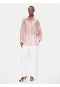ACCESS FASHION Koszula 53-7068-104 Różowy Loose Fit. Kolor: różowy. Materiał: lyocell