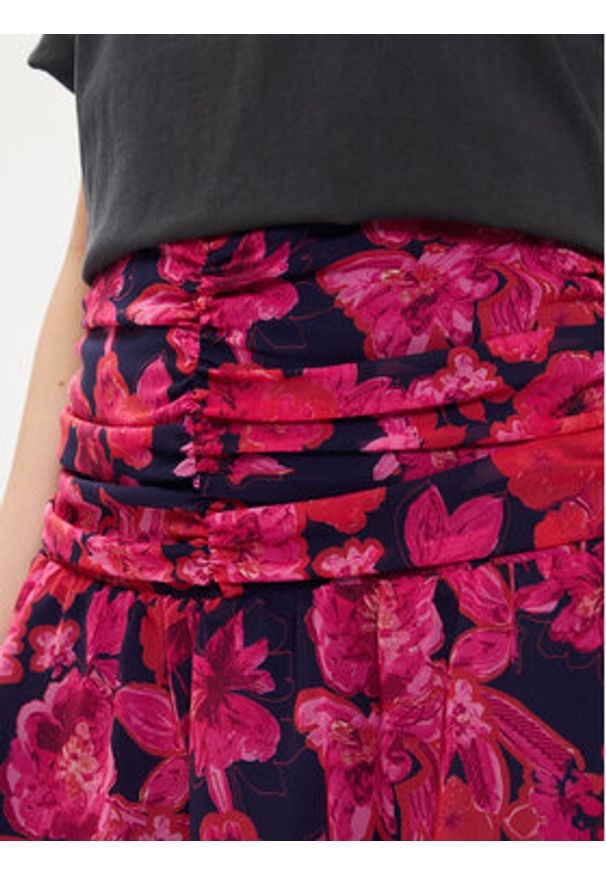 Morgan Spódnica mini 241-JUANE.F Różowy Regular Fit. Kolor: różowy. Materiał: syntetyk