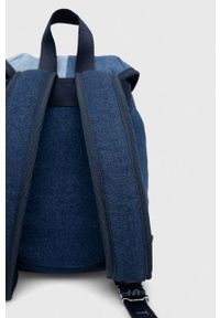 Tommy Jeans plecak damski kolor niebieski mały wzorzysty. Kolor: niebieski #4
