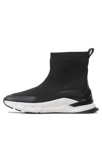 Calvin Klein Sneakersy Sock Boot HW0HW01589 Czarny. Kolor: czarny. Materiał: materiał #5